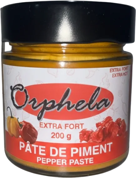 Pot de pâte de piment Orphela extra forte, 200 g