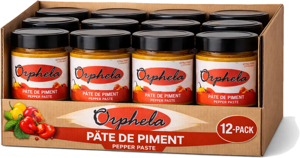 Caisse de 12 pots Orphela